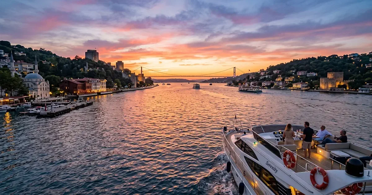 bogazici sunset turu ozel rota atmosferi