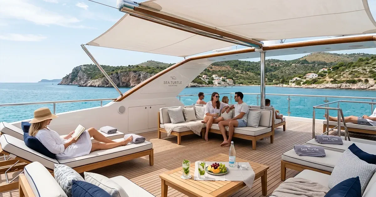 gocek yassica adalari yat guverte yasami