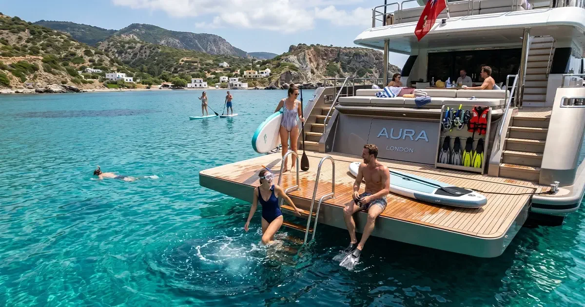 kos adasi yuzme platformu deniz aktiviteleri