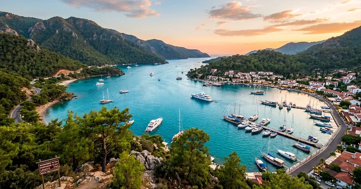 marmaris bozburun selimiye ozel rota yat turu atmosferi