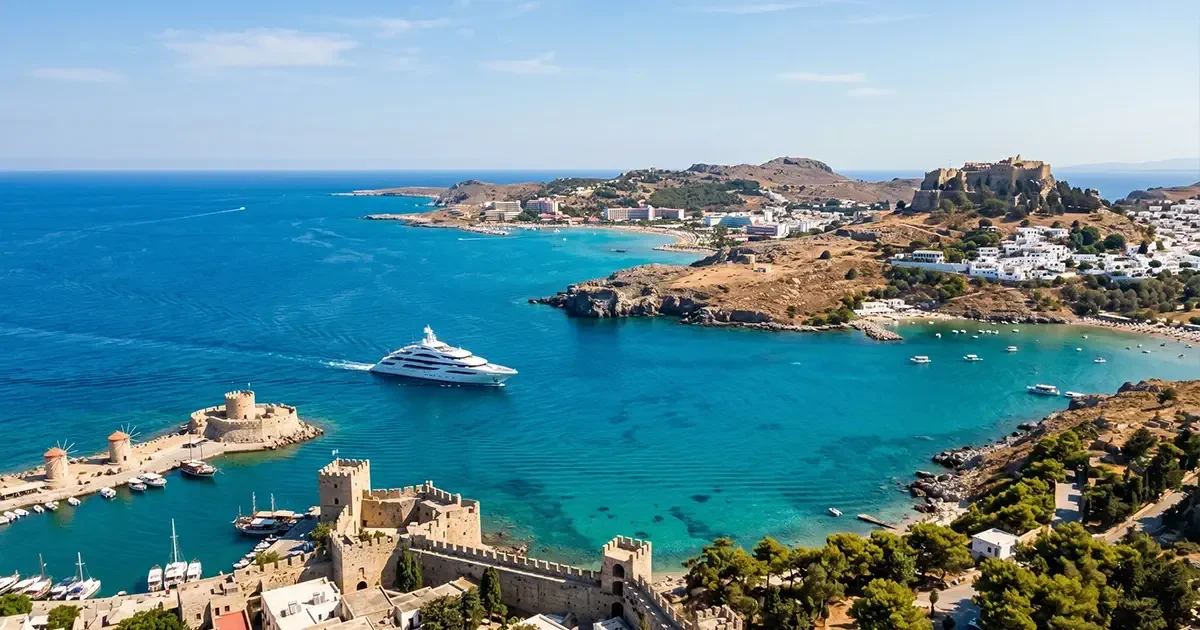 rodos adasi ozel rota yat turu atmosferi